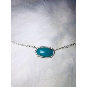 Kendra Scott Elisa Necklace in Turquoise Green